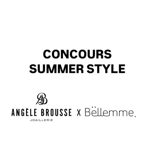 ✨ CONCOURS SUMMER STYLE ✨

Quand l’or fin et les diamants délicats d’Angèle Brousse Joaillerie rencontrent les imprimés solaires et les accessoires artisanaux de Bëllemme, l’été s’annonce sous le signe du raffinement et de l’évasion.

À la clé : un bon d’achat de 200€ chez @angelebroussejewelry pour briller cet été & 
Un bon d’achat de 200€ sur le site Bëllemme

Pour participer :
• Abonnez-vous à @angelebroussejewelry et @bellemmecollection 
• Invitez 2 ami(e)s en commentaire
• Partagez ce post en story pour multiplier vos chances 🍀

⏳ Fin du concours mercredi soir.
Bonne chance à toutes ! ✨

#angelebroussejewelry #bellemmecollection #summervibes☀️ #concours